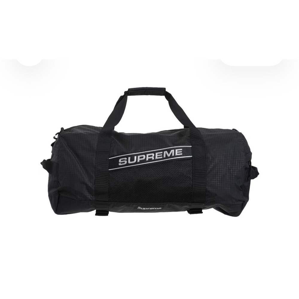 Supreme Authentic 3D Logo Duffle Bag Black  FW23 New 2023